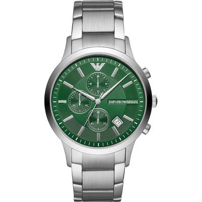 Emporio Armani - Chronograph Edelstahl Herrenuhren 1 ct Herren