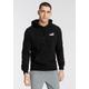 Kapuzensweatshirt PUMA "ESS+ TAPE HOODIE FL" Gr. L, schwarz (puma black) Herren Sweatshirts