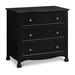 DaVinci Kalani 3 Drawer Dresser Wood in Black | 33.75 H x 35.5 W x 21.5 D in | Wayfair M5523E
