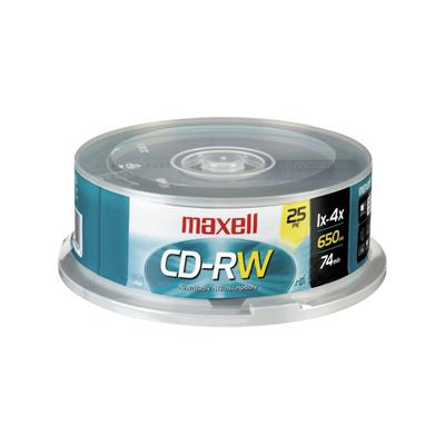 Maxell CD-RW 25 Pk Spindle
