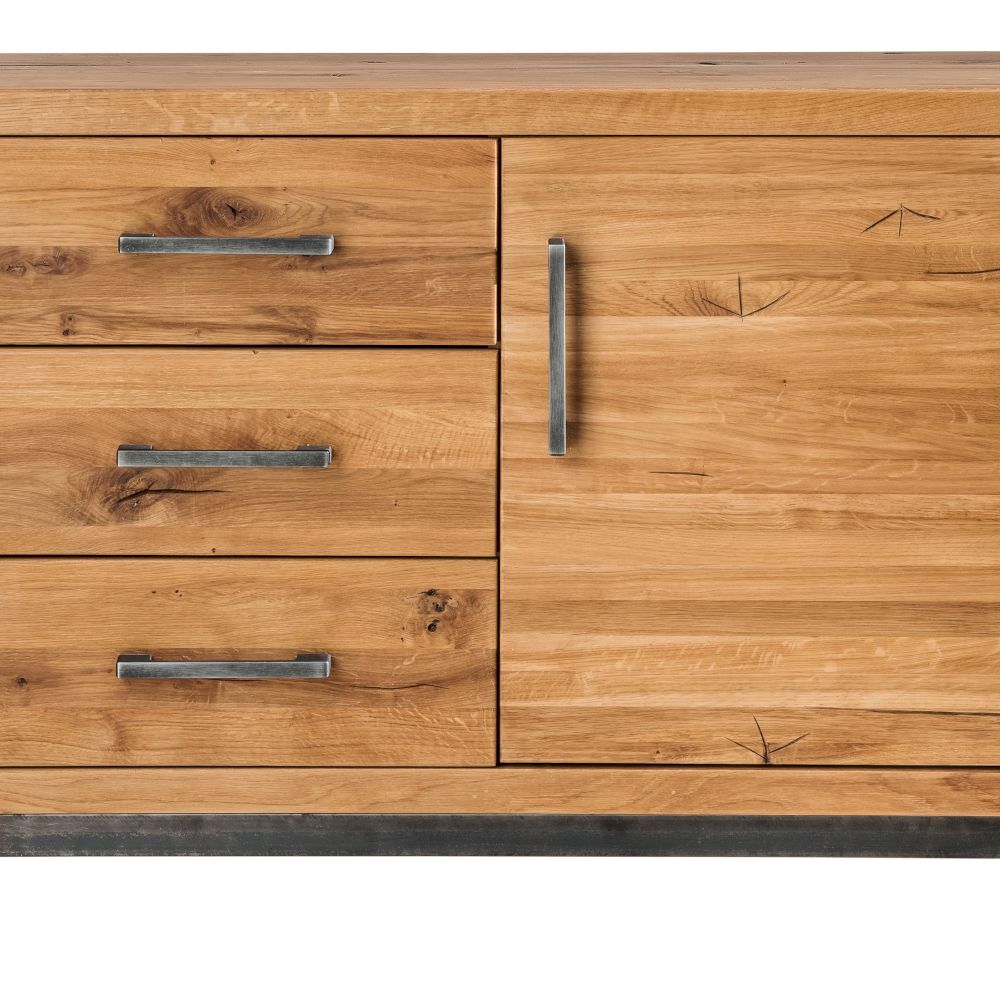 Massivholz »Montreal« Wildeiche Kommode IV Kommode
