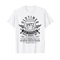 Geburtsjahr 1972 Geburtstag Baujahr Oldtimer Top Zustand T-Shirt