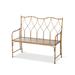 Roanoke Metal Porch Bench - 45.75"L x 19"W x 40.5"H