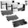 LD Compatible Toner &amp; Drum Brother TN850 &amp; DR820 2 Toners 1 Drum 3-Packs