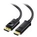 Cable Matters Unidirectional DisplayPort to HDTV Cable (DP to HDTV Cable) 25 Feet