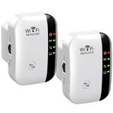 VIPLIVE 2 Pack WiFi Extender Signal Booster Up to 2640sq.ft and 25 Devices Wireless Internet Repeater WiFi Range Extender Long Range Amplifier with Ethernet Port 1-Tap Setup Access Point