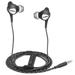 Wired 3.5MM Jack Durable Earphones Earbuds w Microphone and Volume Control Deep Bass Clear Sound Noise Isolating in Ear Headphones Compatible With Nokia 8.1 (Nokia X7) Tuned By AKG