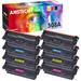 Amstech 8-Pack Compatible Toner for HP CF360A CF361A CF362A CF363A 508A LaserJet Enterprise 552dn M553dn MFP M577 Printers Ink(Black Cyan Magenta Yellow)