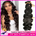 Fashow-Bundles de tissage de cheveux brésiliens Body Wave Extensions de cheveux Remy Noir naturel