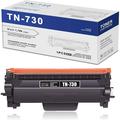 TN730 Black Toner Cartridge Replacement for Brother DCP-L2550DW MFC-L2710DW Printer Ink Cartridge