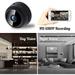 GJX Security Cameras Mini cam 1080P HD Wireless WiFi Remote View Tiny Home Surveillance Cameras Indoor Outdoor Video Recorder Smart Motion Detection