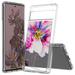 BC AquaFlex Case for Google Pixel 7 - Slim Fit Impact Resistant Flexible TPU Full Body Cover - Elegant Watercolor Flower