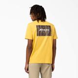 Dickies Men's Camden Box Graphic T-Shirt - Harvest Gold Size L (WSR43)