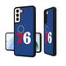 Philadelphia 76ers Solid Design Galaxy Bump Case