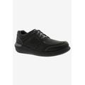 Men's Miles Casual Shoes by Drew in Black Nubuck Leather (Size 15 4W)