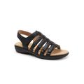 Women's Tiki Sandal by Trotters in Black (Size 5 M)