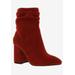 Women's Carson Bootie by Bellini in Red Microsuede (Size 13 M)