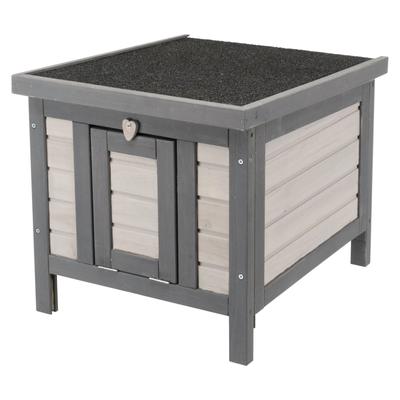 natura Insulated Small Cat Home by TRIXIE in Gray