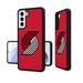 "Portland Trail Blazers Solid Design Galaxy Bump Case"