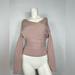 Anthropologie Sweaters | Anthropologie Morrisday The Label Knit Sweater | Color: Cream/Pink | Size: S