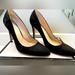 Nine West Shoes | Nine West Womens Ginny Fabric Closed Toe Classic Pumps | Color: Black | Size: 7.5