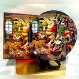 Disney Holiday | Disney Store Nwt Vtg 1993 Christmas Santa’s Workshop Porcelain Plate Japan 9.5” | Color: Green/Red | Size: Plate 9.5” Box 9.5”X9.5”