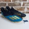 Adidas Shoes | Adidas Adizero Scorch 2 Football Cleats Men’s Size 12.5 Teal/Black/Gold | Color: Gold/Gray | Size: 12.5