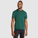 Eddie Bauer Men's Classic Wash 100% Cotton Short-Sleeve Slim T-Shirt - Green - Size M