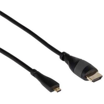 Joy-it K-1481 HDMI-Kabel Raspberry Pi [1x HDMI-Stecker - 1x HDMI-Stecker D Micro] 1.80 m Schwarz