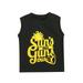 ZIYIXIN Toddler Baby Boys Suns Out Guns Out Letter Vest Sleeveless T-Shirt Tank Top Summer Casual Outfits Black 3-4 Years