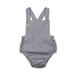 ZIYIXIN Newborn Baby Kids Boy Girl Infant Romper Jumpsuit Bodysuit Cotton Clothes Outfits Set Gray 18-24 Months