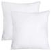 Pgeraug Pillow Cover Embrace Pillow Insert 2-Piece Non-Woven Pillow Core Substitute Polyester Square Pillow Core Pillow Case D