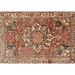 Ahgly Company Indoor Rectangle Traditional Brown Red Persian Area Rugs 2 x 4