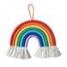 Macrame Rainbow Decoration Wall Hanging Ornaments Boho Home Decor Party Supplies Baby Shower Kids Room Rainbow Pendants