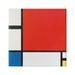 Stupell Industries Composition II in Red Blue Yellow Piet Mondrian Classic Abstract Painting Painting Gallery Wrapped Canvas Print Wall Art Design by one1000paintings