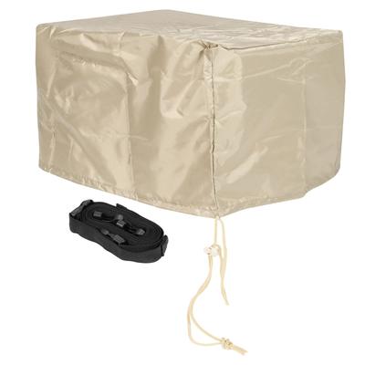 Air Conditioner Cover 25x21x17 Inches Oxford Cloth Waterproof Beige