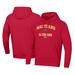 Men's Under Armour Red Maryland Terrapins Lacrosse All Day Arch Fleece Pullover Hoodie
