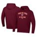 Men's Under Armour Maroon Virginia Tech Hokies Lacrosse All Day Arch Fleece Pullover Hoodie