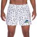 Men's Concepts Sport White Delaware Fightin' Blue Hens Epiphany Allover Print Knit Boxer Shorts