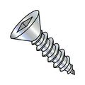 10-12X1 1/2 Square Flat Self Tapping Screw Type A Fully Threaded Zinc (Pack Qty 4 000) BC-1024AQF