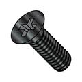 4-40X1 1/4 Phillips Flat Machine Screw Fully Threaded 18 8 Stainless Steel Black Oxide (Pack Qty 4 000) BC-0420MPF188B