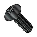 10-24X1 1/4 Phillips Oval Head Machine Screw Fully Threaded Black Oxide (Pack Qty 4 000) BC-1020MPOB