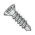 10-16X2 1/2 Square Recess Flat Head Fully Threaded Self Drilling Screw 18-8 Stainless Steel (Pack Qty 1 000) BC-1040KQF188