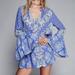 Free People Dresses | Free People Magic Mystery Tunic Dress In Sky | Color: Blue/Purple | Size: Xs
