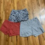 J. Crew Shorts | Lot Of 3 Pairs Of Shorts Ann Taylor Banana Republic & J Crew Size 2 | Color: Blue/White | Size: 2