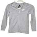 Nike Jackets & Coats | Nike Boys Gray Hoodie Cotton Jacket | Color: Gray | Size: 7b