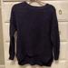 American Eagle Outfitters Sweaters | Ae Oversized Navy Sweater | Color: Blue | Size: Xxs