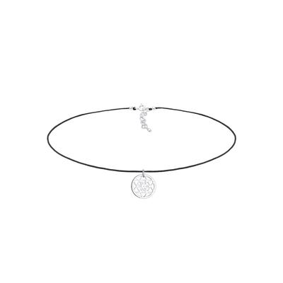 Elli - Choker Ornament Trend Band 925 Silber Ketten 1 ct Damen