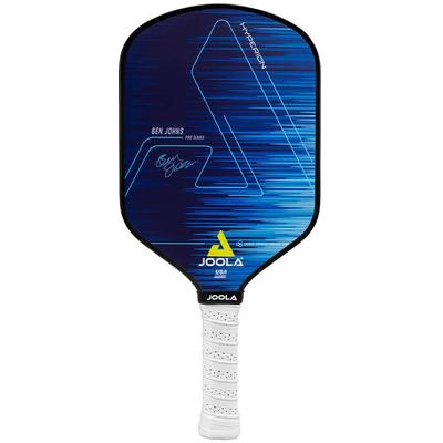 Pickleballschläger JOOLA "Johns Hyperion CAS 16", bunt (schwarz, blau, weiß, gelb), RacketsportschlägerB:190,5mm L:419,1mm, B:190,5mm L:419,1mm