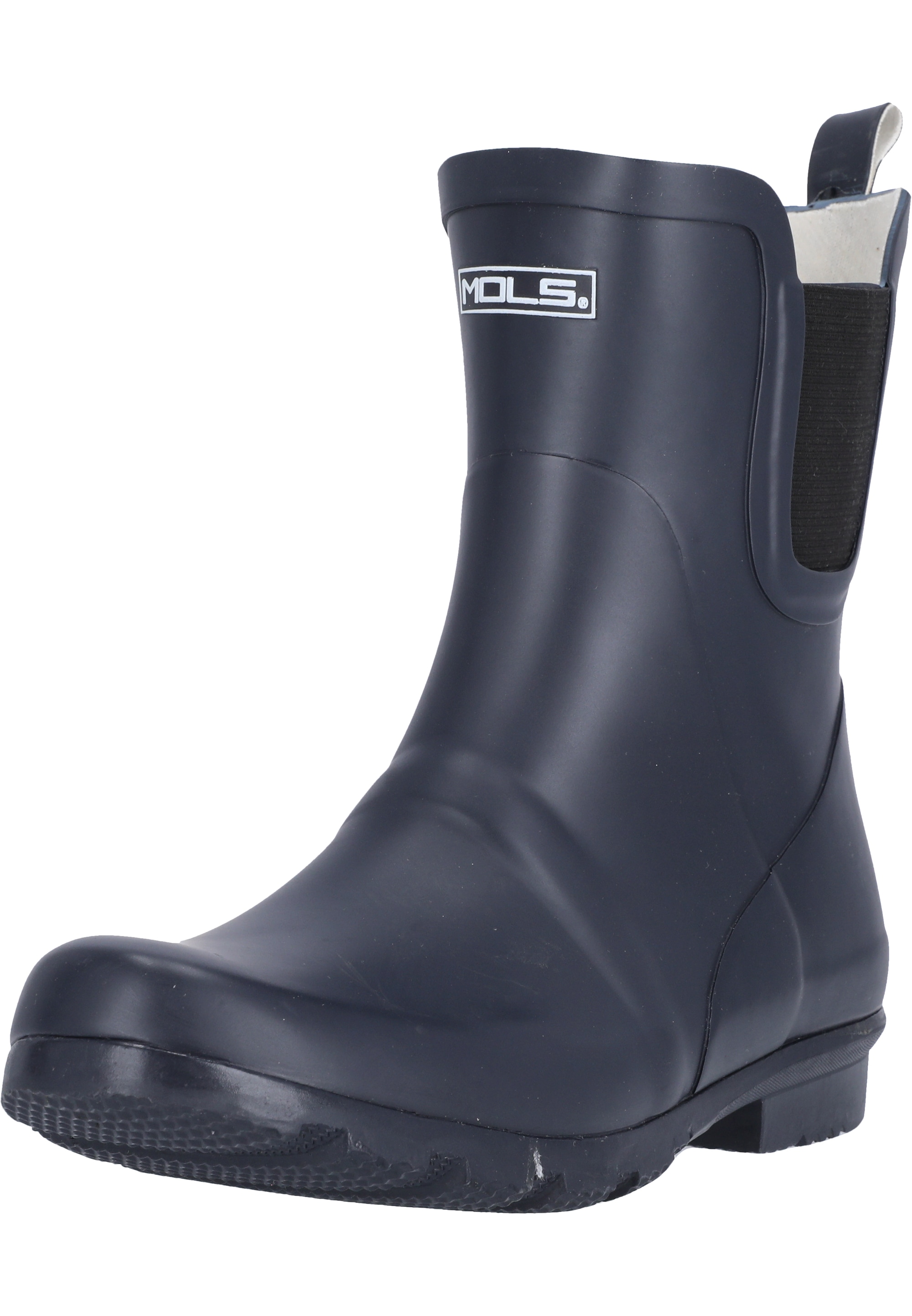 Gummistiefel MOLS "Suburbs", Gr. 36, blau (dunkelblau), Gummi, Schuhe, mit wasserdichter Funktion Image